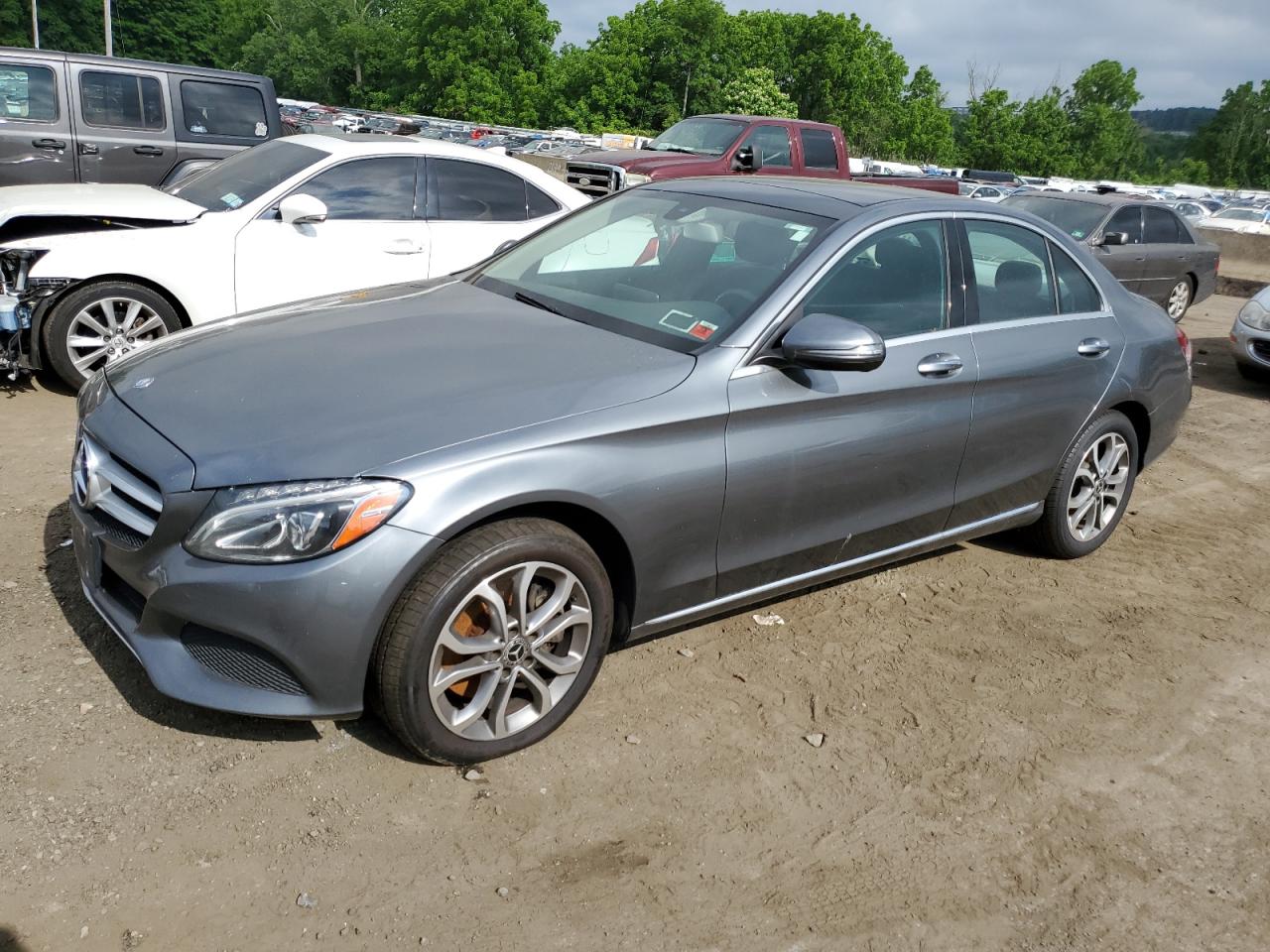 55SWF4KBXHU219722 2017 Mercedes-Benz C 300 4Matic