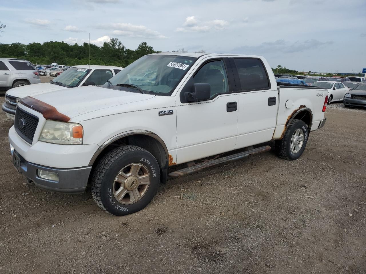 1FTPW14504KD17490 2004 Ford F150 Supercrew