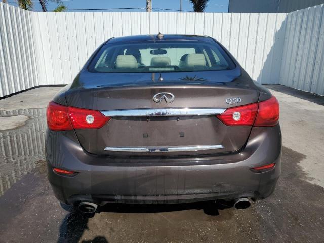 2014 Infiniti Q50 Hybrid Premium VIN: JN1AV7AP9EM691381 Lot: 56843314