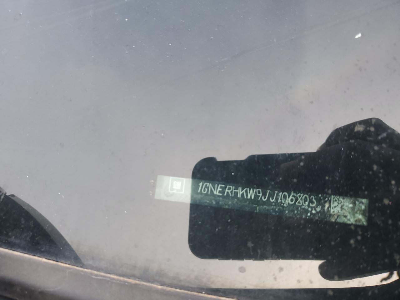 1GNERHKW9JJ106803 2018 Chevrolet Traverse Lt