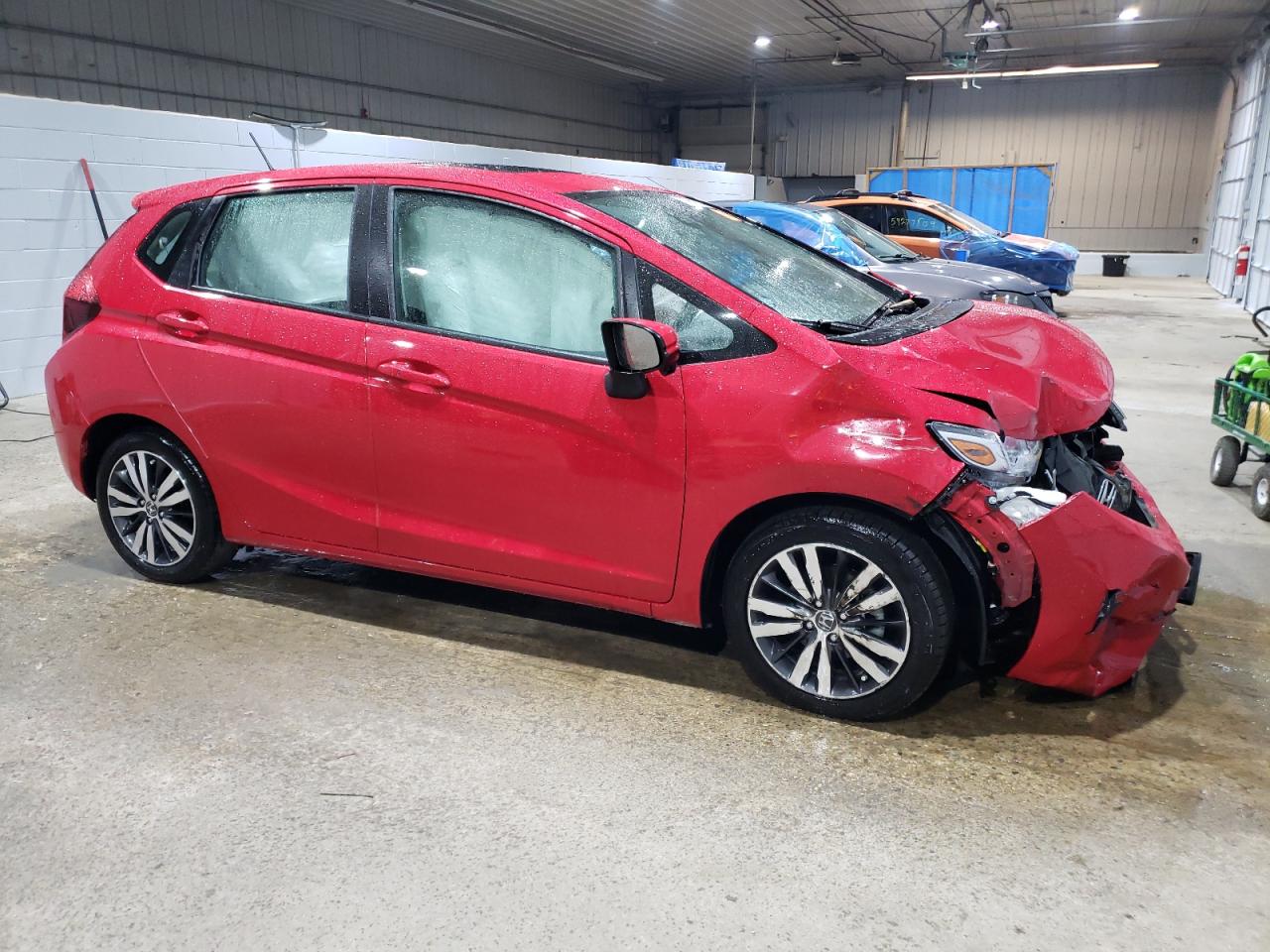 Lot #2888617304 2015 HONDA FIT EX