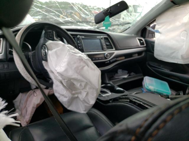 2019 Toyota Highlander Se VIN: 5TDJZRFH4KS947280 Lot: 59680254