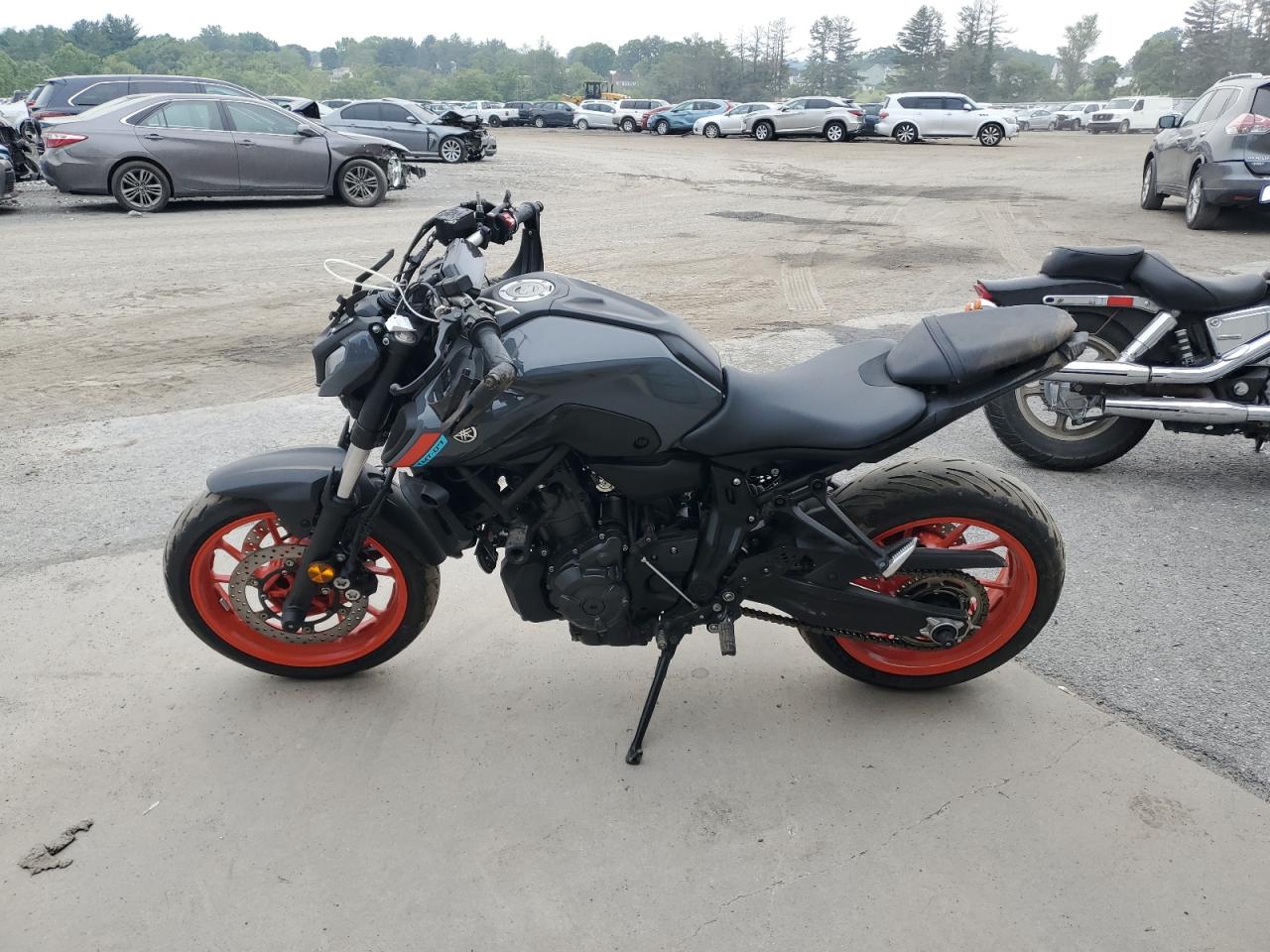 Lot #3050580086 2021 YAMAHA MT07