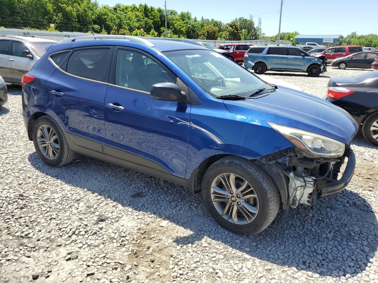 KM8JU3AG3EU792016 2014 Hyundai Tucson Gls