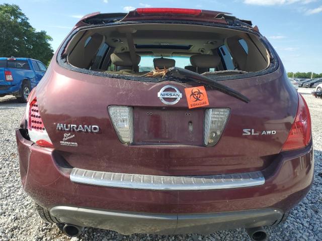 2007 Nissan Murano Sl VIN: JN8AZ08W77W636011 Lot: 58423124