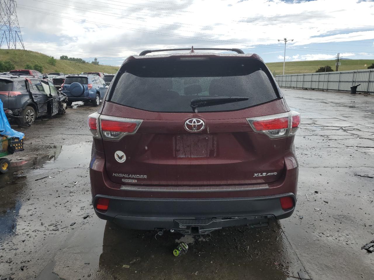 5TDJKRFH2GS281385 2016 Toyota Highlander Xle