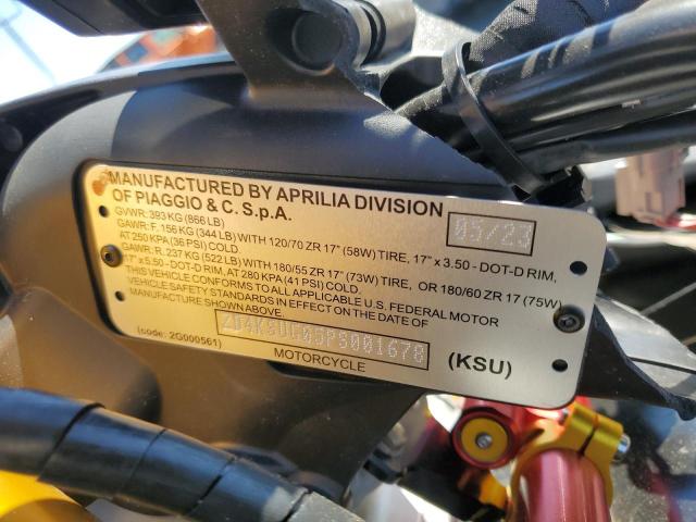 2023 APRILIA RS 660 - ZD4KSUG05PS001678