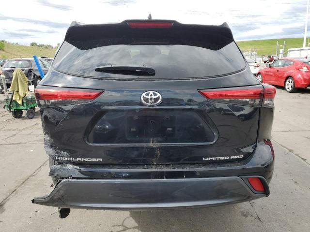 VIN 5TDDZRBH5MS160635 2021 Toyota Highlander, Limited no.6