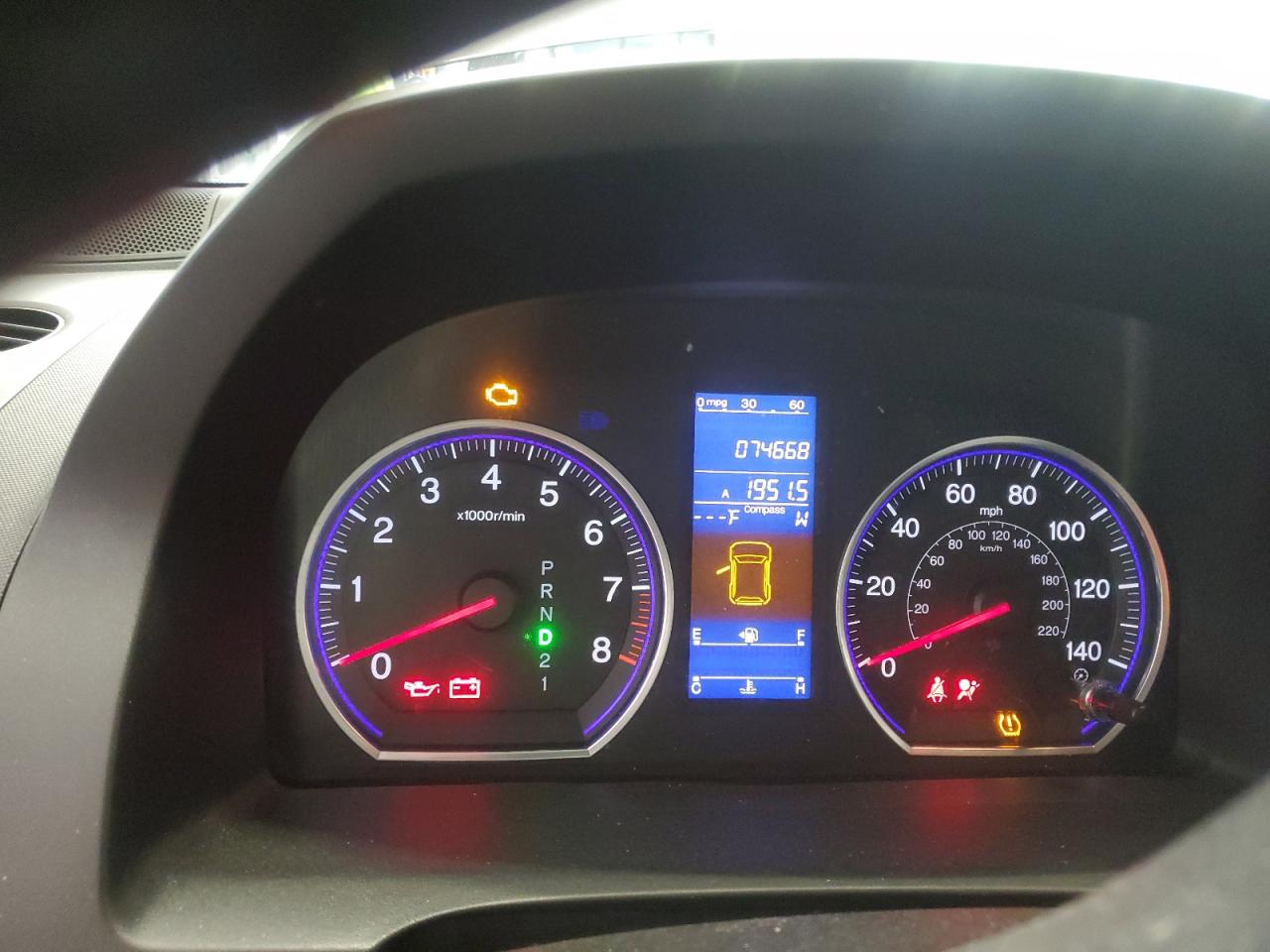 JHLRE4H74AC011944 2010 Honda Cr-V Exl