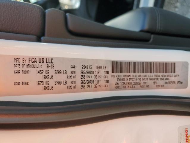2020 JEEP GRAND CHER - 1C4RJEBG0LC128267