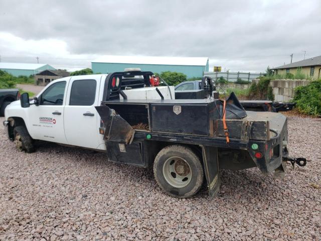CHEVROLET 3500 HD 2014 white crew cha diesel 1GB4KZC82EF168832 photo #3