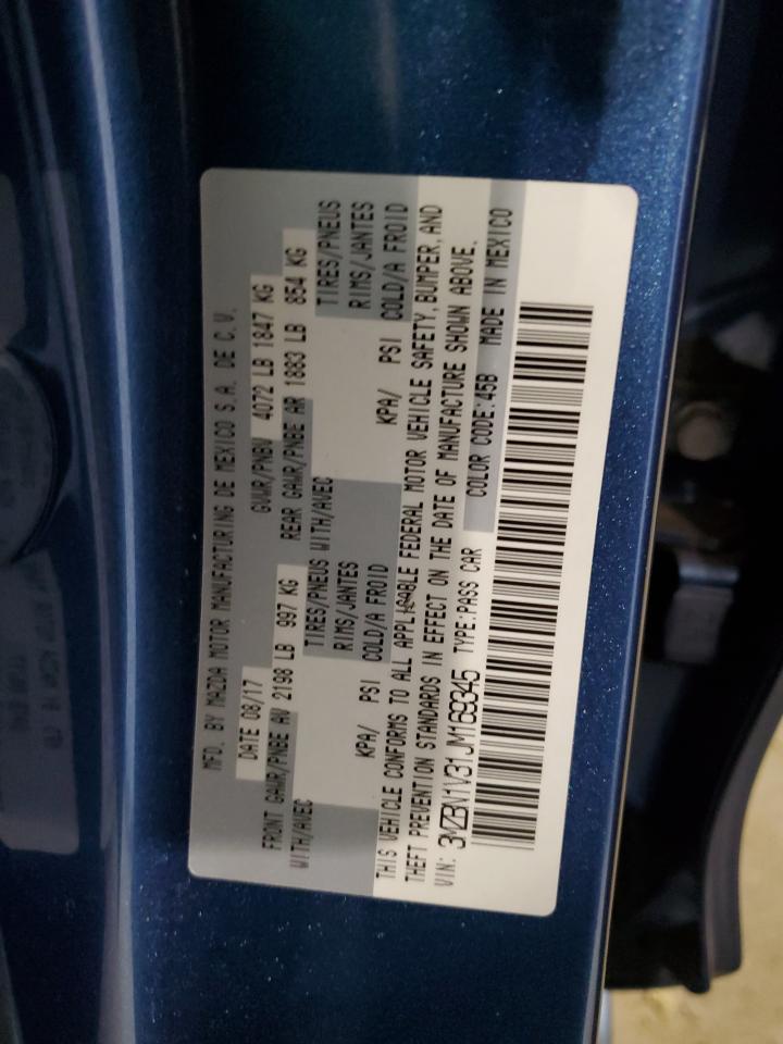 3MZBN1V31JM169345 2018 Mazda 3 Touring