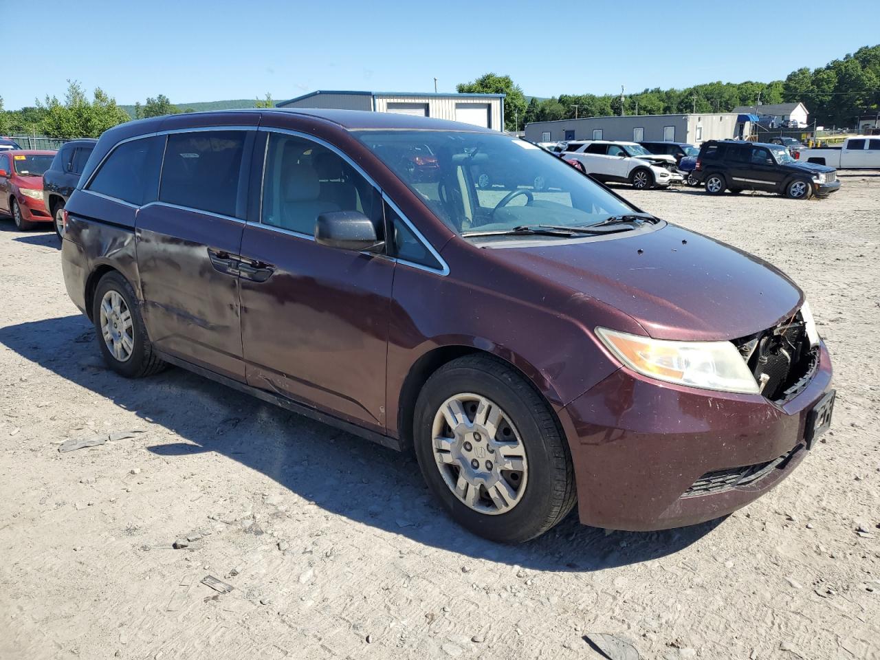 5FNRL5H25CB098627 2012 Honda Odyssey Lx