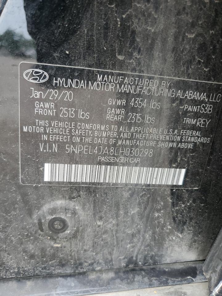 5NPEL4JA8LH030298 2020 Hyundai Sonata Sel