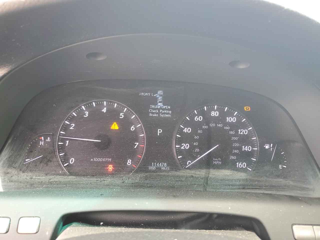 JTHBL46F375016420 2007 Lexus Ls 460