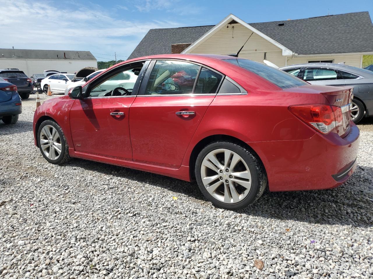 2014 Chevrolet Cruze Ltz vin: 1G1PG5SB3E7399175