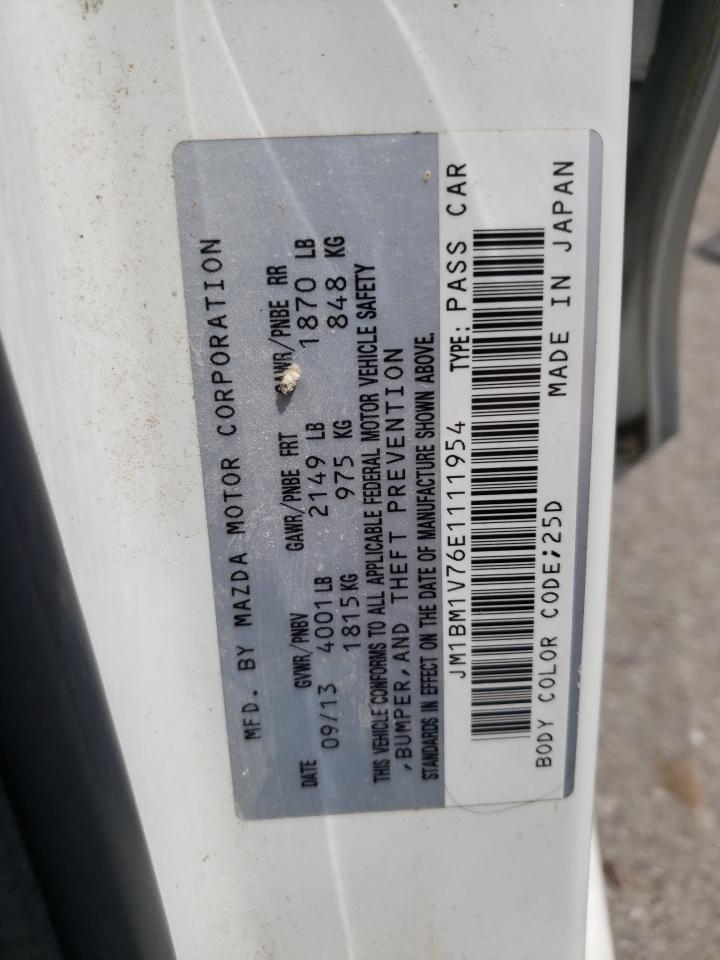 JM1BM1V76E1111954 2014 Mazda 3 Touring