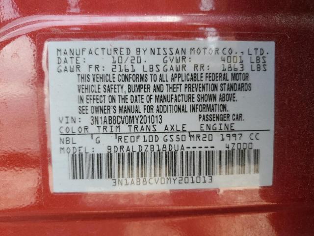 2021 Nissan Sentra Sv VIN: 3N1AB8CV0MY201013 Lot: 57360684