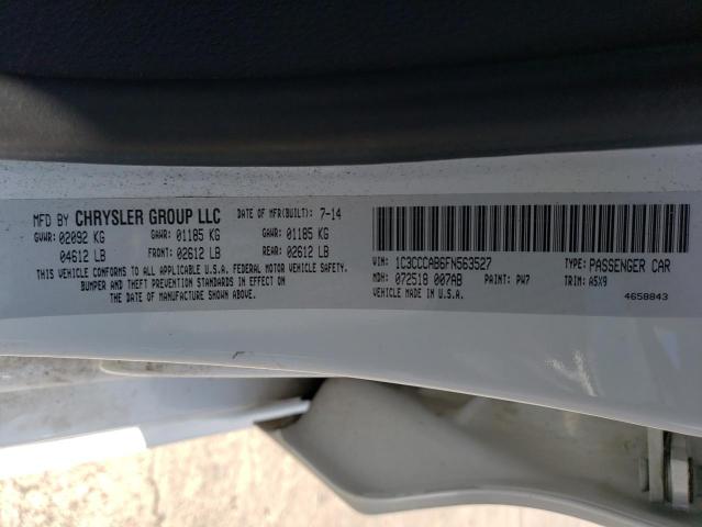 2015 CHRYSLER 200 LIMITE - 1C3CCCAB6FN563527