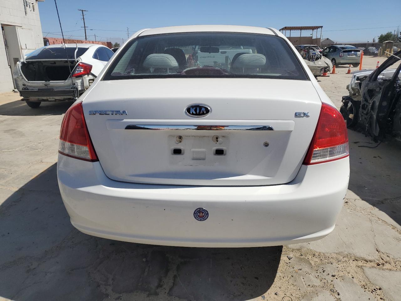 KNAFE122X75484043 2007 Kia Spectra Ex