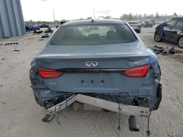 2021 Infiniti Q50 Red Sport 400 VIN: JN1FV7DR4MM881039 Lot: 58195994