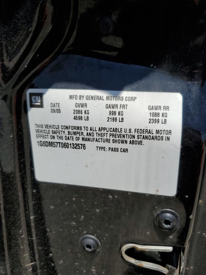 1G6DM57T060132576 2006 Cadillac Cts