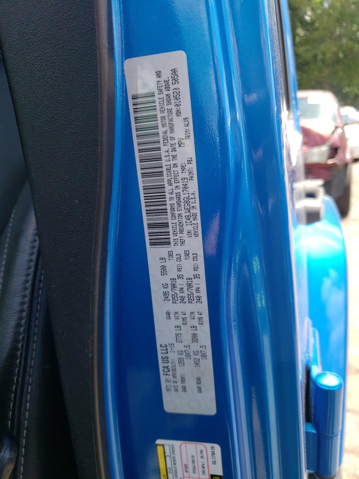 1C4BJWEG8GL170419 2016 Jeep Wrangler Unlimited Sahara