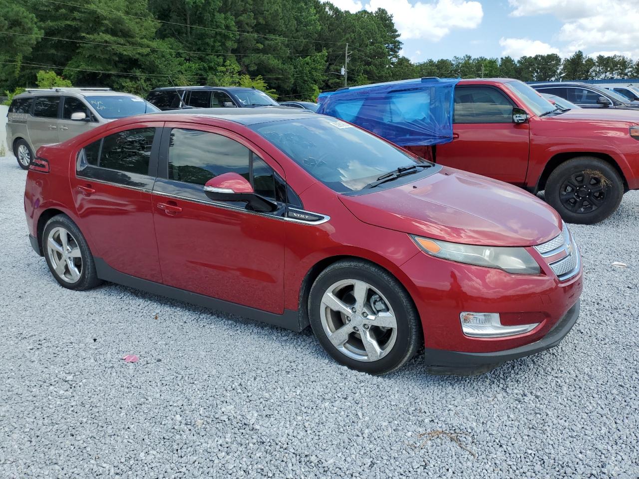 2012 Chevrolet Volt vin: 1G1RD6E45CU104516