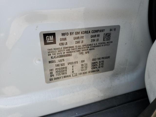 2019 Buick Encore Preferred VIN: KL4CJASB8KB909863 Lot: 56518694