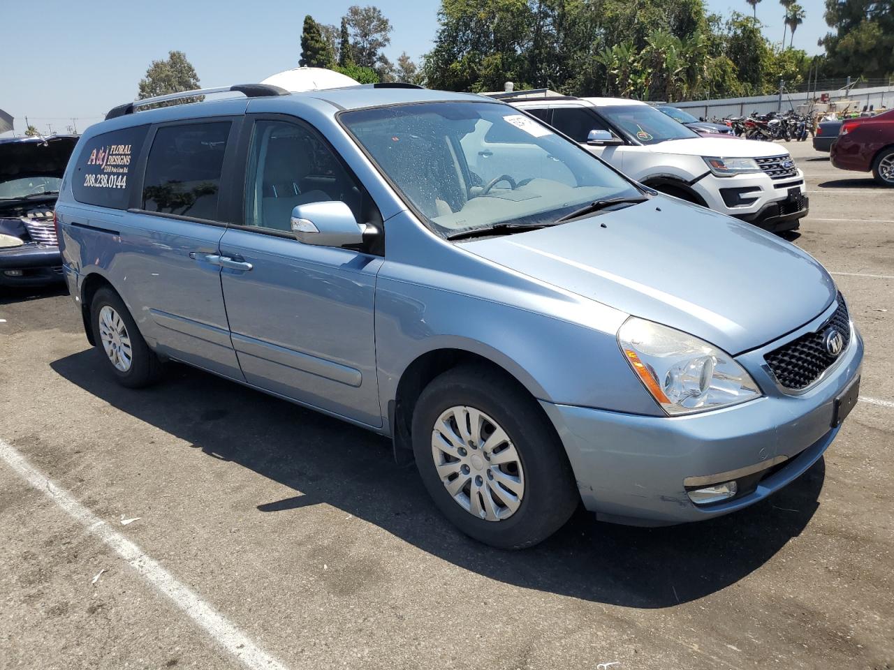 Lot #2776078348 2014 KIA SEDONA LX