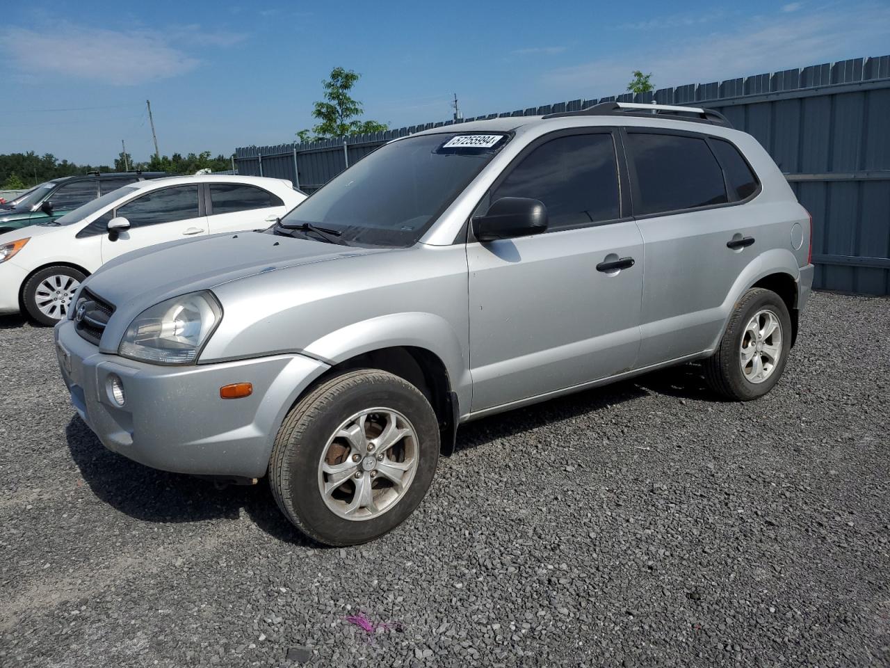 KM8JM12B27U647964 2007 Hyundai Tucson Gls