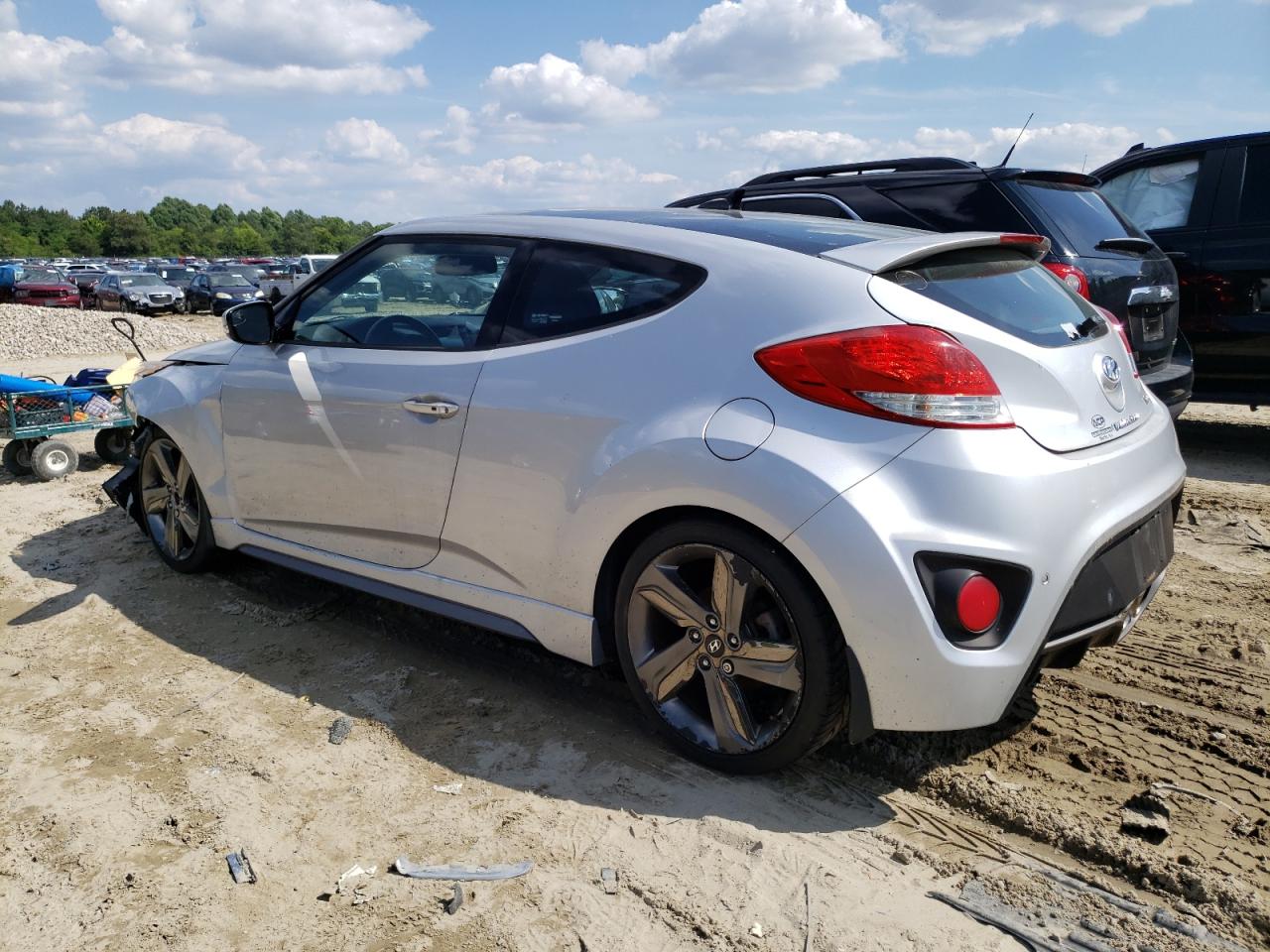 KMHTC6AE5EU208694 2014 Hyundai Veloster Turbo