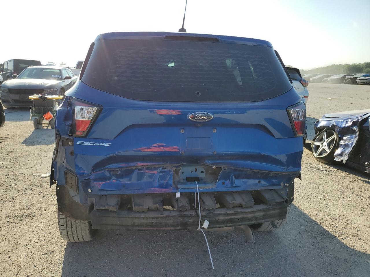 2017 Ford Escape S vin: 1FMCU0F74HUB42566