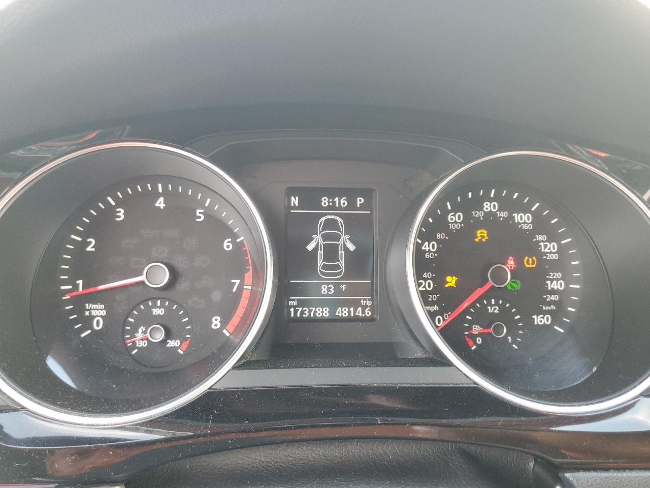 3VWL17AJ2GM375581 2016 Volkswagen Jetta Sel