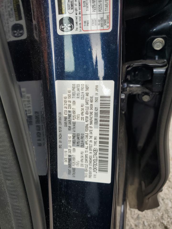 JM3KFBCM3L0744351 2020 Mazda Cx-5 Touring