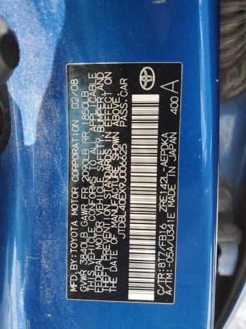 2009 Toyota Corolla Base VIN: JTDBL40EX9J006625 Lot: 61073104