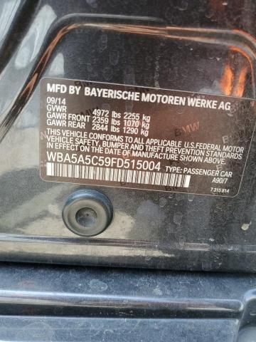 VIN WBA5A5C59FD515004 2015 BMW 5 Series, 528 I no.12