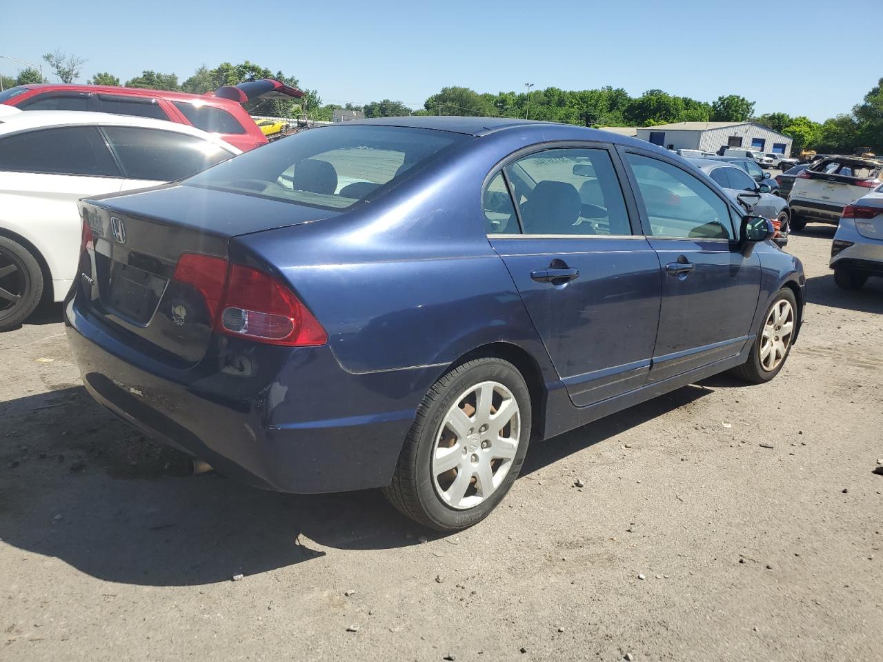 1HGFA165X7L010447 2007 Honda Civic Lx