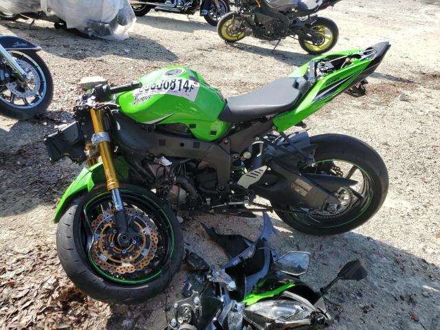 KAWASAKI ZX636 F 2015 green  gas JKBZXJF1XFA006714 photo #4