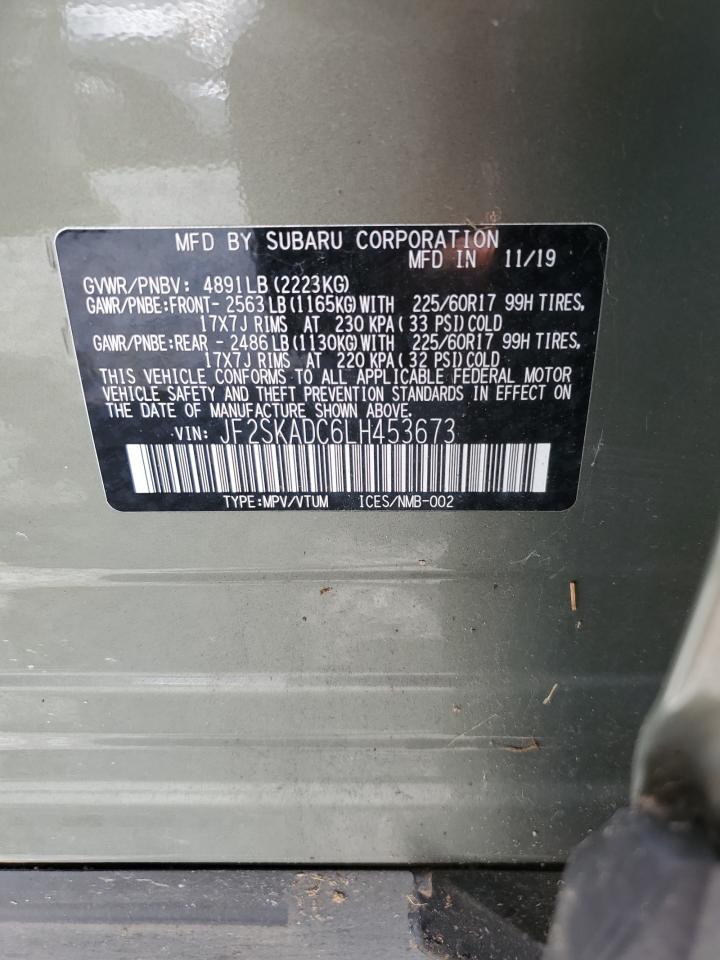 JF2SKADC6LH453673 2020 Subaru Forester