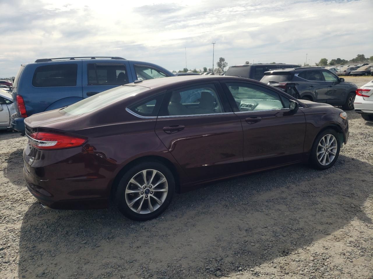 2017 Ford Fusion Se vin: 3FA6P0HD8HR215981