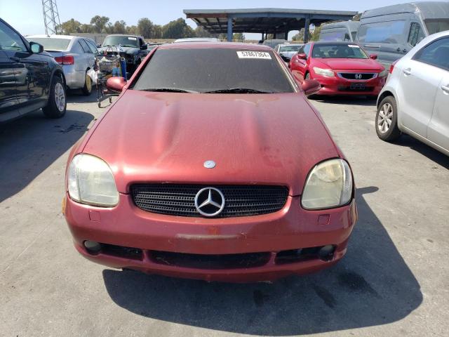 1999 Mercedes-Benz Slk 230 Kompressor VIN: WDBKK47F9XF123547 Lot: 57867364