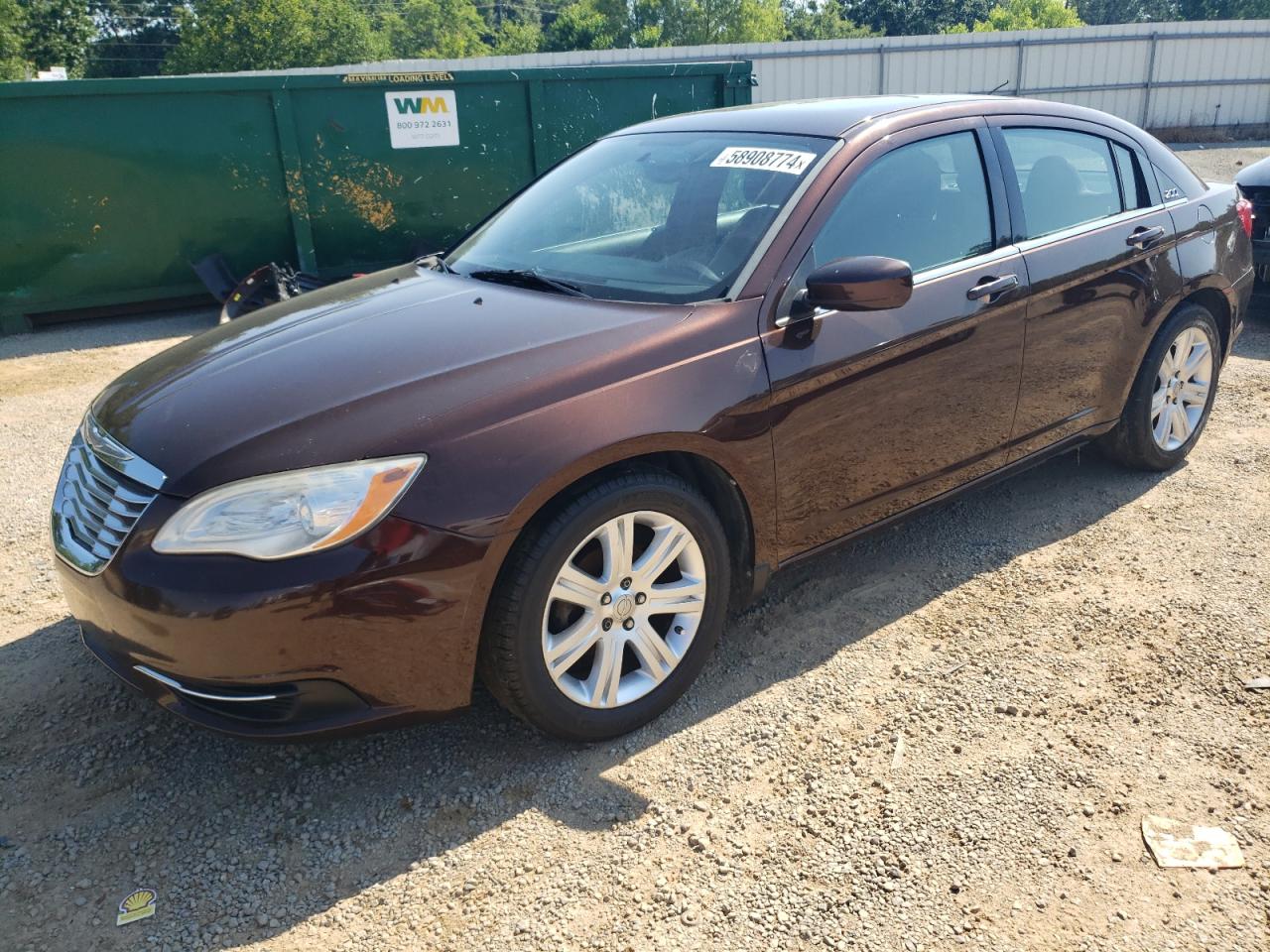 2012 Chrysler 200 Touring vin: 1C3CCBBB5CN199394