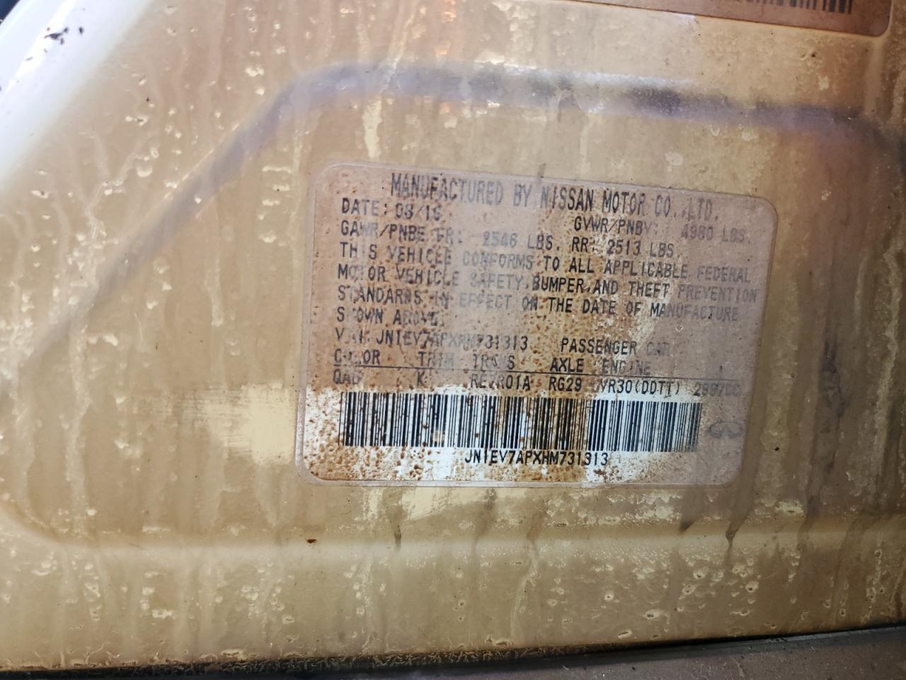 JN1EV7APXHM731313 2017 Infiniti Q50 Premium