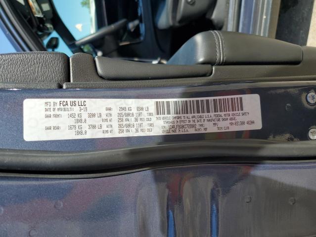 2019 Jeep Grand Cherokee Limited VIN: 1C4RJFBG8KC729902 Lot: 60395734