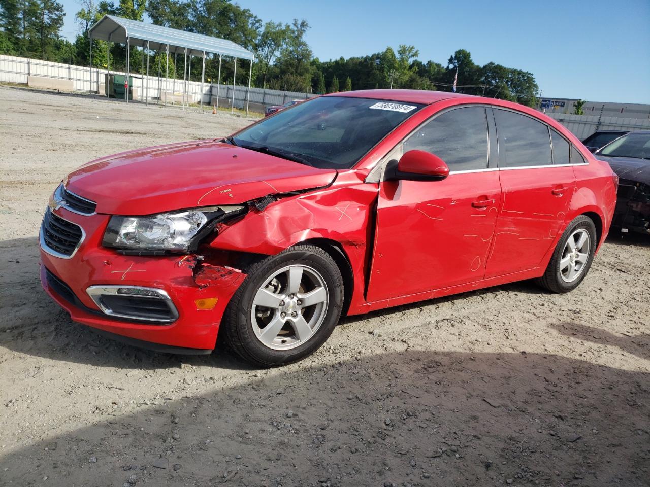 2016 Chevrolet Cruze Limited Lt vin: 1G1PE5SB8G7227460