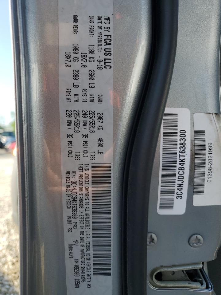 3C4NJDCB4KT638300 2019 Jeep Compass Limited