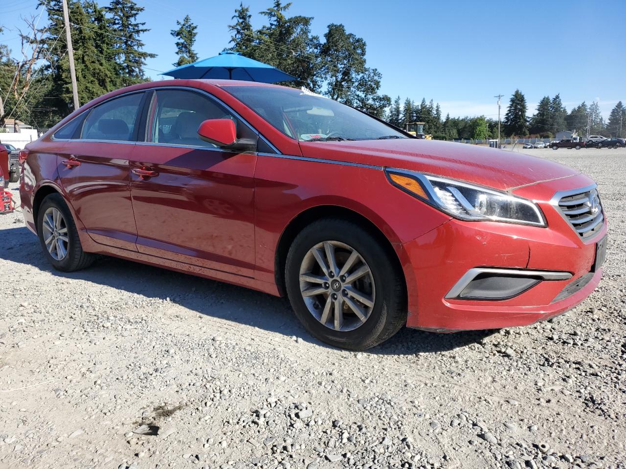 2017 Hyundai Sonata Se vin: 5NPE24AF0HH490075