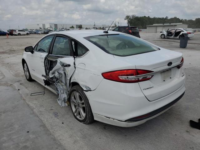 VIN 3FA6P0LU9JR188027 2018 Ford Fusion, Se Hybrid no.2