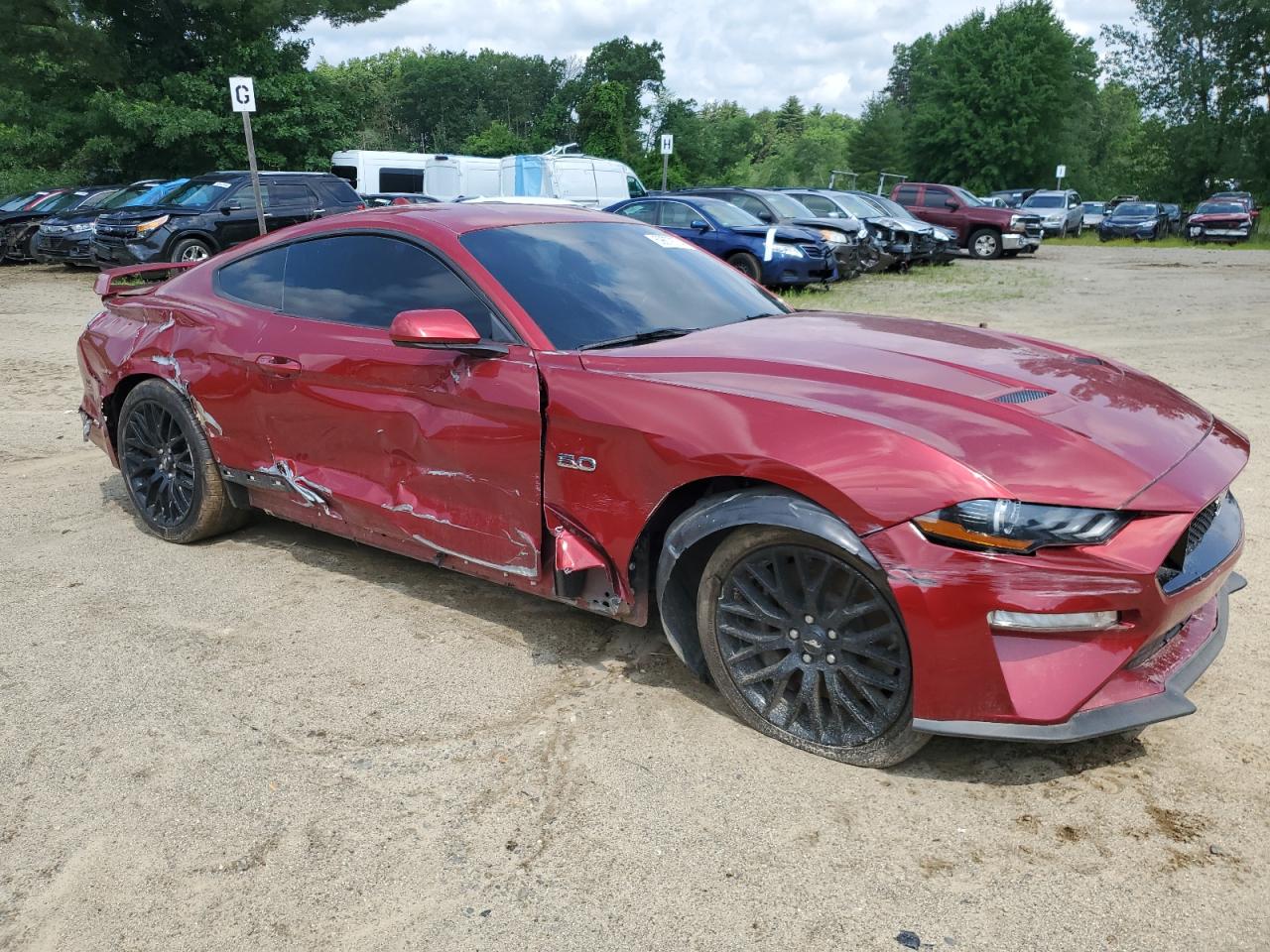 2020 Ford Mustang Gt vin: 1FA6P8CF9L5161562